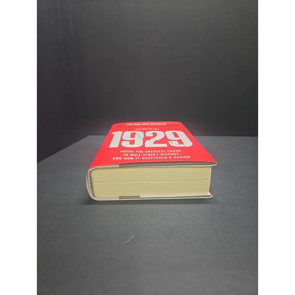 1929 Andrew Ross Sorkin Hardcover‎ 2025 Viking First Edition 6th Printing DJ